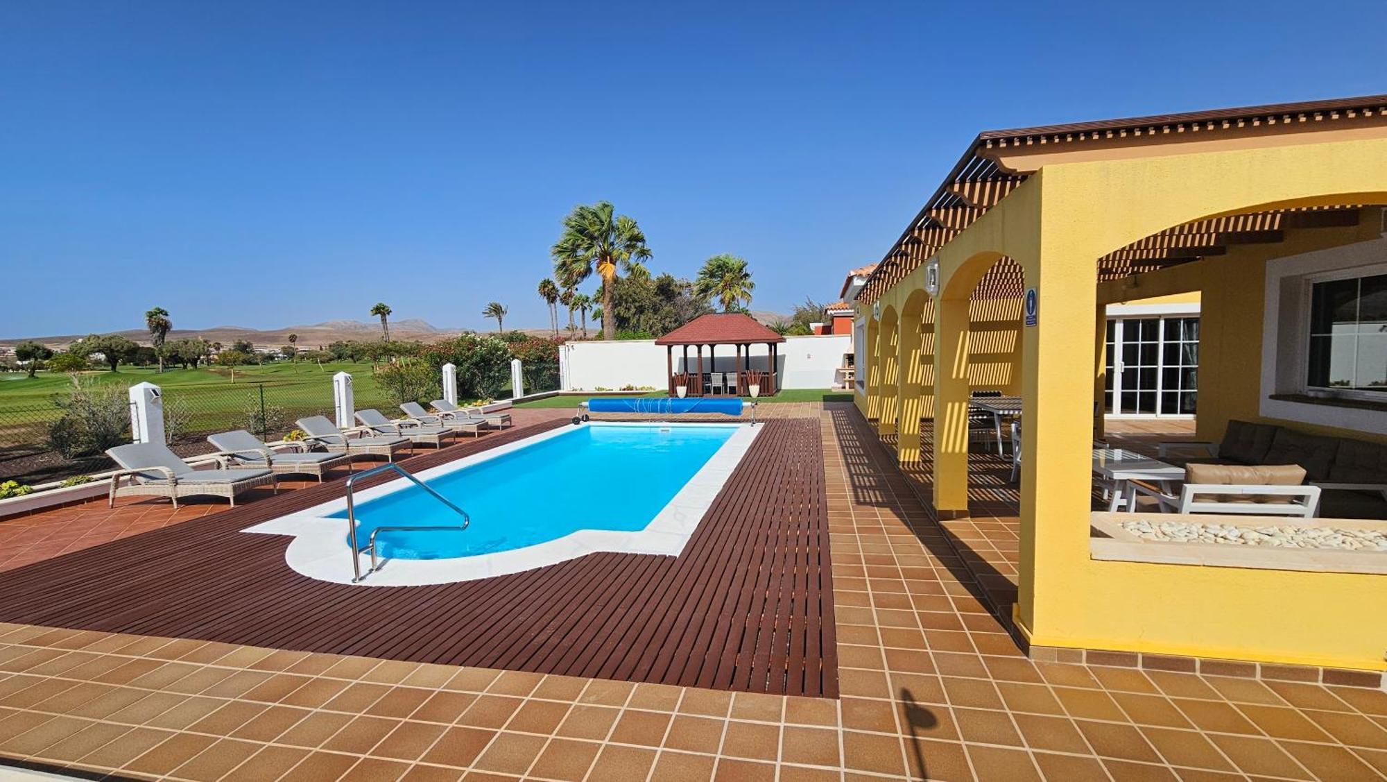 Villa Bonita On Golf In El Descanso ,Caleta Fuste-Fuerteventura Caleta De Fuste Esterno foto